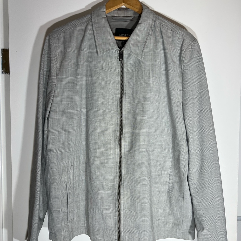 Express Light Gray Jacket